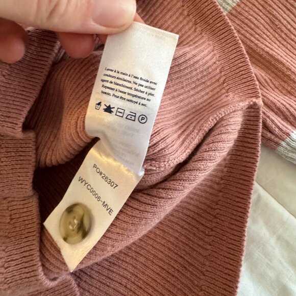 Faherty Mikki Henley Cotton Cashmere Blend - Picture 6 of 8